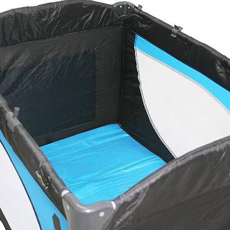 Berço Cercado Balanço Baby Style - Azul Menor preço em Berço Cercado Balanço Baby Style - Azul