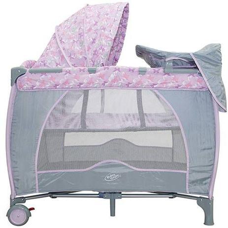 Berço Cercado Zooper Baby Style - Borboletas Menor preço em Berço Cercado Zooper Baby Style - Borboletas