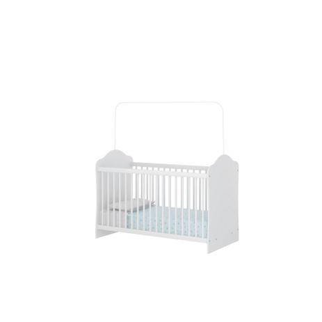 Berço Clean para Colchão 1,3x0,6x0,12 Branco Brilho - Multimóveis é boa?