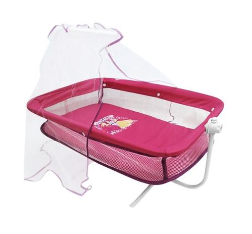 Berço com Mosquiteiro para Boneca  - Rosa - Horizonte é boa?