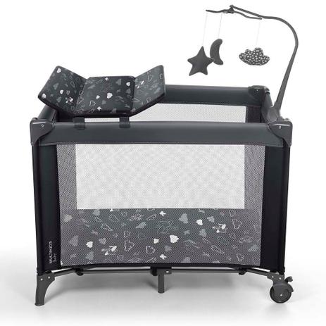 Berço desmontavel cinza Clearance