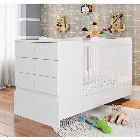 Berço Fofura Americano Infantil e Cama Comoda Multiuso Branco - Art In Móveis é boa?