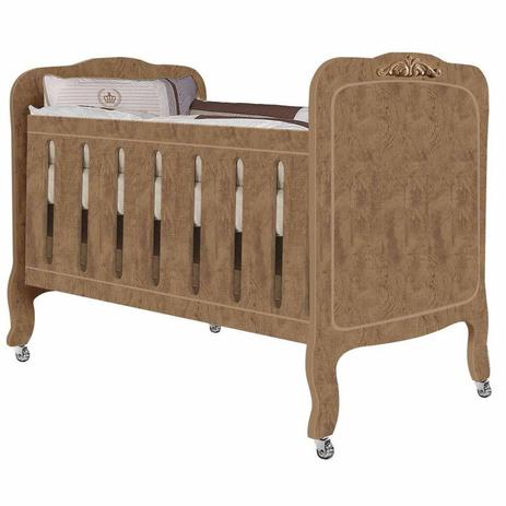 Berço Imperial Mini Cama Padrão Americano 2 x 1 em MDF Amêndoa - Planet Baby Menor preço em Berço Imperial Mini Cama Padrão Americano 2 x 1 em MDF Amêndoa - Planet Baby