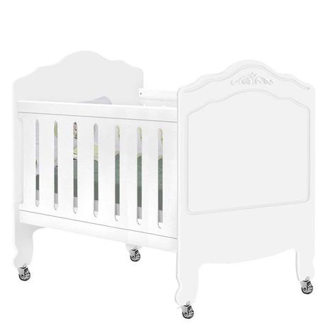 Berço Mini-Cama Americano Provence Branco - Planet Baby Menor preço em Berço Mini-Cama Americano Provence Branco - Planet Baby