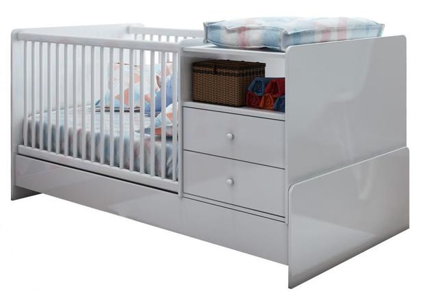 Berço Mini Cama com Criados Branco - Completa industria de móveis ltda Menor preço em Berço Mini Cama com Criados Branco - Completa industria de móveis ltda