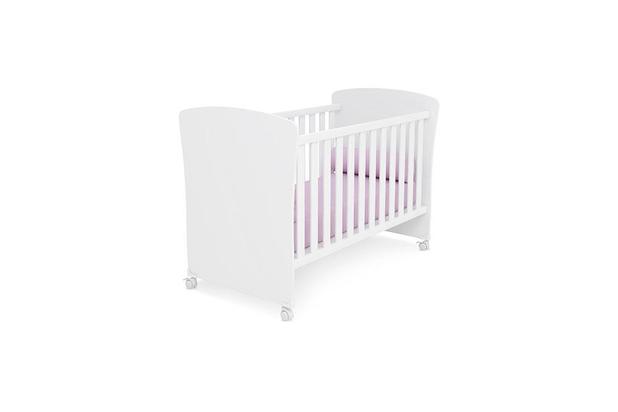 Berco Mini Cama Com Perfil e Rodízio Doce Sonho Branco/Branco- Qmovi é boa?