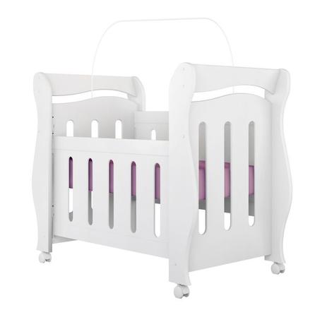 Berço mini cama ternura branco - Planet Baby Menor preço em Berço mini cama ternura branco - Planet Baby
