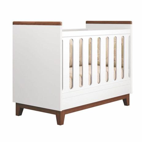 Berço Mini Cama Wood Branco/Hannover - Planet Baby Menor preço em Berço Mini Cama Wood Branco/Hannover - Planet Baby