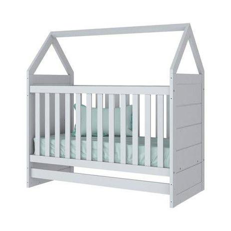 Berço Montessoriano Americano De Mdf Cabana - Móveis Henn Branco Hp Fosco Menor preço em Berço Montessoriano Americano De Mdf Cabana - Móveis Henn Branco Hp Fosco