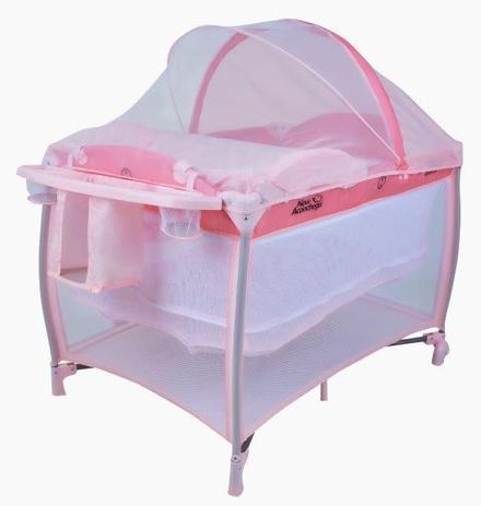 Berço aconchego burigotto rosa Clearance