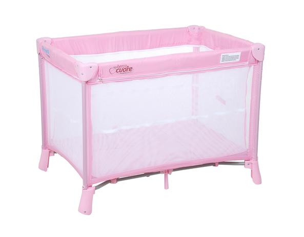 Berço New Cuore para Bebê Rosa Burigotto Menor preço em Berço New Cuore para Bebê Rosa Burigotto