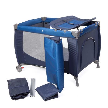 Berço Portátil Cielo da Infanti (até 15kgs) - Azul Menor preço em Berço Portátil Cielo da Infanti (até 15kgs) - Azul