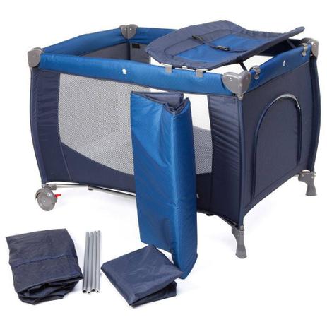 Berço Portátil com Mosquiteiro Cielo Azul - Infanti Menor preço em Berço Portátil com Mosquiteiro Cielo Azul - Infanti