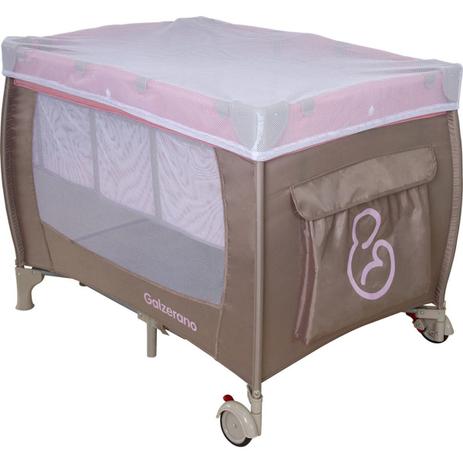 Berço Portátil Desmontável Galzerano Ninho Cappuccino Rosa 2081CPR Menor preço em Berço Portátil Desmontável Galzerano Ninho Cappuccino Rosa 2081CPR