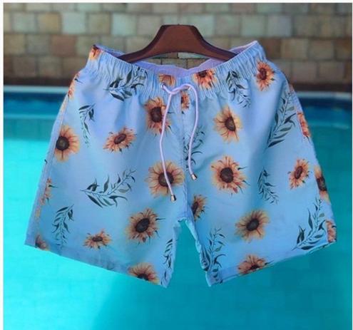 short masculino praia mauricinho tactel game com bolsos