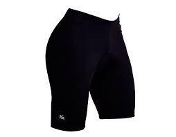 short ciclismo acolchoado feminino
