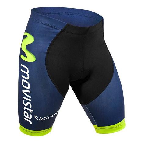 Bermuda Ciclismo Masculina Movistar Refactor Menor preço em Bermuda Ciclismo Masculina Movistar Refactor