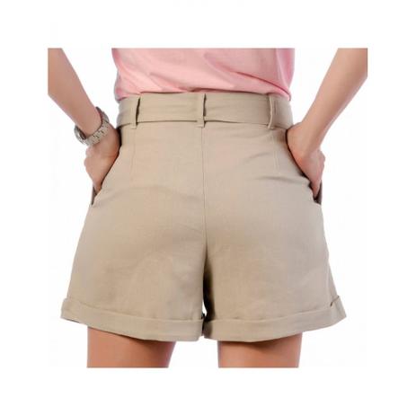 bermuda de linho feminina