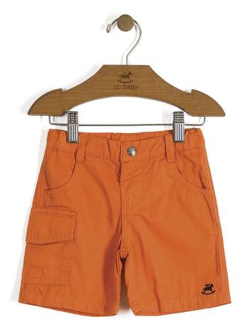 Bermuda em Sarja Laranja Up Baby Menor preço em Bermuda em Sarja Laranja Up Baby