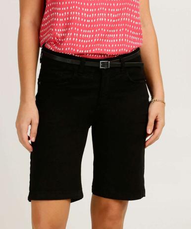 bermudas femininas de sarja