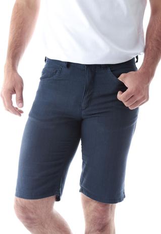 bermuda jeans estampada masculina