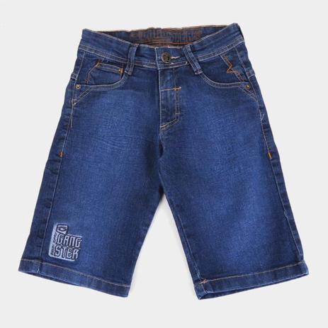 bermuda jeans masculina gangster