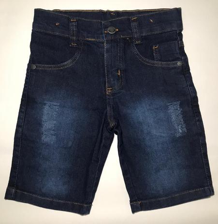 bermuda masculina jeans com lycra