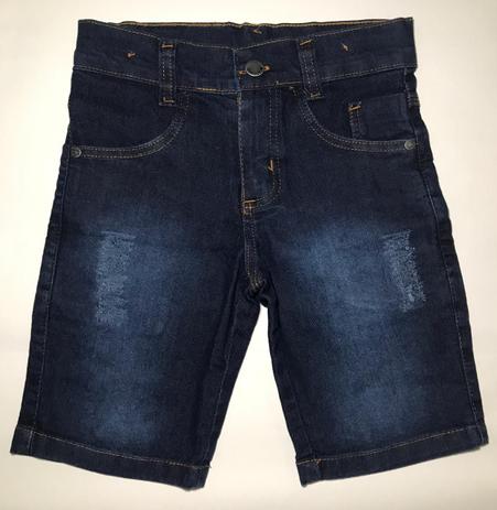 bermuda jeans com lycra masculina