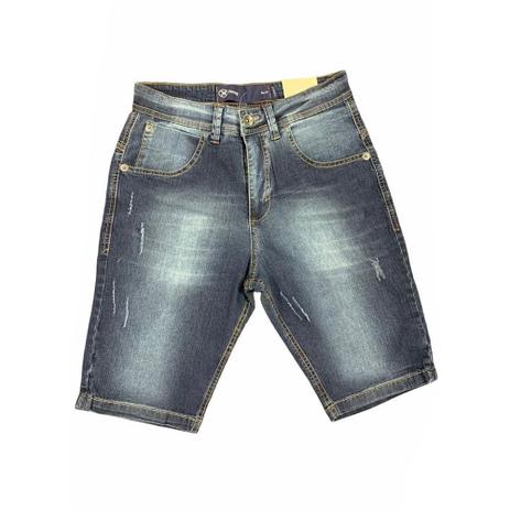 bermuda jeans masculina hering