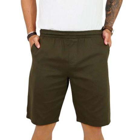 Bermuda Masculina Sarja Ajuste Elastico - DB Store Menor preço em Bermuda Masculina Sarja Ajuste Elastico - DB Store
