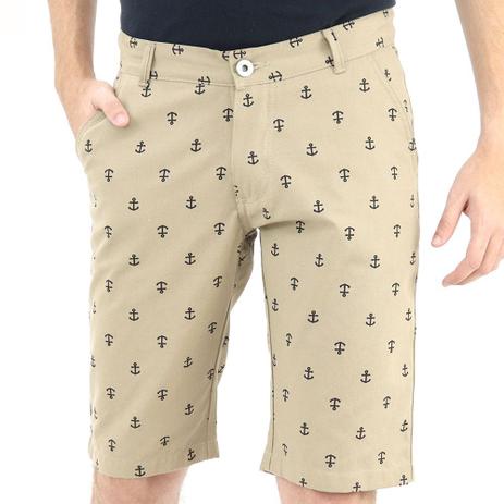 bermudas masculinas de sarja