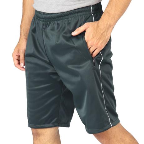Bermuda Masculina Sport Poliamida C/ Zíper Flanelada Listra - VISÃO Menor preço em Bermuda Masculina Sport Poliamida C/ Zíper Flanelada Listra - VISÃO