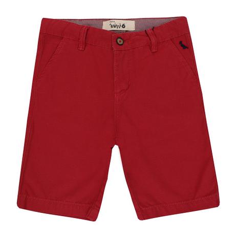 Bermuda Masculino Reserva Mini Casual Sarja Vermelho Menor preço em Bermuda Masculino Reserva Mini Casual Sarja Vermelho