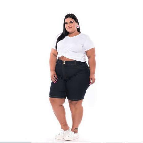 bermuda plus size jeans