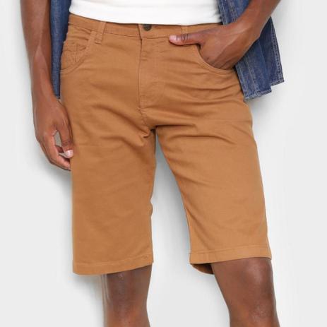 Bermuda Sarja Ecxo Básica Lisa Masculina Menor preço em Bermuda Sarja Ecxo Básica Lisa Masculina