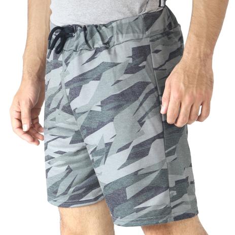 short moletom masculino camuflado