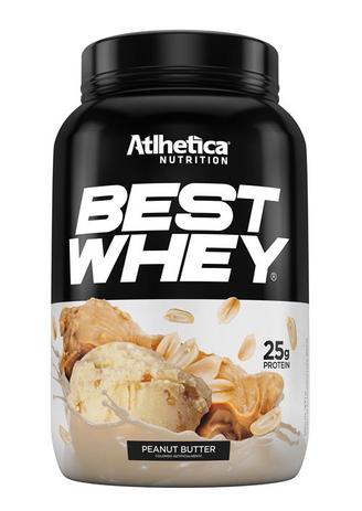 BEST WHEY 25g PROTEIN 900g - Peanut Butter (Amendoim) - Athlética Menor preço em BEST WHEY 25g PROTEIN 900g - Peanut Butter (Amendoim) - Athlética