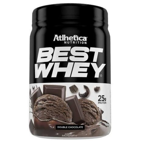 Best Whey - 450g Double Chocolate - Atlhetica Nutrition é boa?
