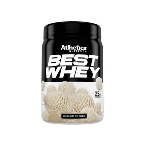 Best Whey 450gr - Atlhetica-Beijinho de coco Menor preço em Best Whey 450gr - Atlhetica-Beijinho de coco