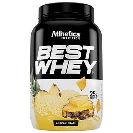 Best Whey - 900g Abacaxi Frapê - Atlhetica Nutrition Menor preço em Best Whey - 900g Abacaxi Frapê - Atlhetica Nutrition
