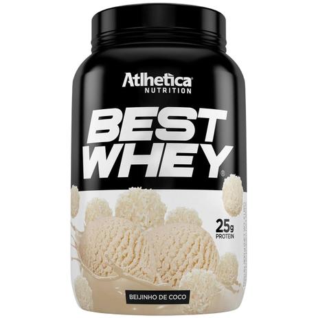 Best whey (900g) sabor beijinho de coco - atlhetica nutrition é boa?