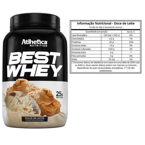 Best Whey Doce de Leite 900g + Bcaa 60 Caps + Creatina 100g - Atlhetica é ruim? Best Whey Doce de Leite 900g + Bcaa 60 Caps + Creatina 100g - Atlhetica é boa?