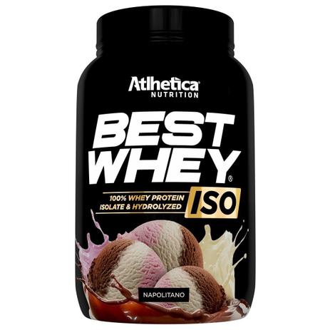 Best Whey Iso 900g Napolitano - Atlhetica Nutrition Menor preço em Best Whey Iso 900g Napolitano - Atlhetica Nutrition