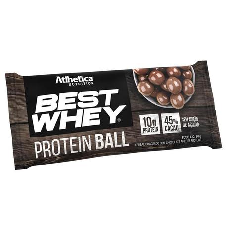 Best Whey Protein Ball Chocolate ao Leite 50g - Atlhetica nutrition Menor preço em Best Whey Protein Ball Chocolate ao Leite 50g - Atlhetica nutrition