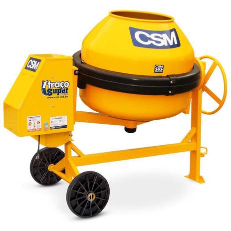 Betoneira 400 Litros com Motor 1 TRAÇO SUPER CSM é boa?
