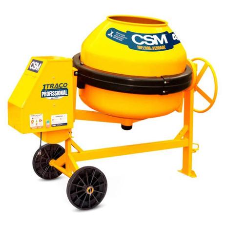 Betoneira 400 Litros Monofásica com Painel 220V CSM 1 TRAÇO SUPER 400 é boa?