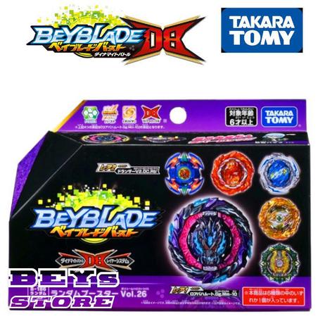 Beyblade BURST B-186 Aleatório Booster Vol 26 - Takara Tomy Menor preço em Beyblade BURST B-186 Aleatório Booster Vol 26 - Takara Tomy