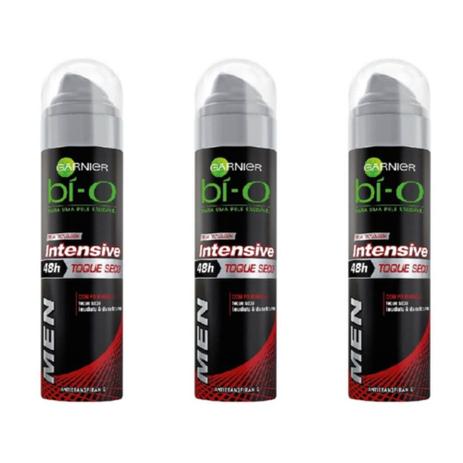 Bì-O Intensive Desodorante Aerosol 150ml (Kit C/03) Menor preço em Bì-O Intensive Desodorante Aerosol 150ml (Kit C/03)