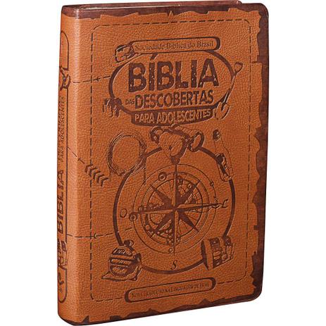 Bíblia Das Descobertas Para Adolescentes - Luxo Marrom - Sbb é ruim? Bíblia Das Descobertas Para Adolescentes - Luxo Marrom - Sbb é boa?