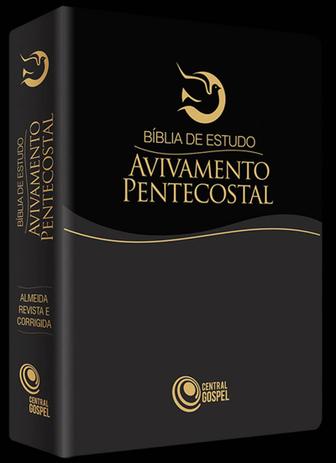 Menor preço em Bíblia de Estudo Avivamento Pentecostal - Preta - Central gospel